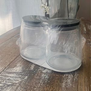 Target Bullseye 2 small glass jar set